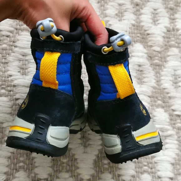 Timberland Blue Thermolite Toddler Winter Boots 5.5 - Picture 5 of 7
